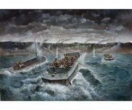 1:35 LCVP avec infanterie américaine