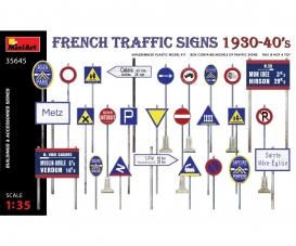 1:35 Panneaux de signalisation France 1930-40