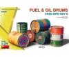 1:24 Fuel & Oil Drums 1930-50s Set 2 1:24 Fuel & Oil Drums 1930-50s Set 2