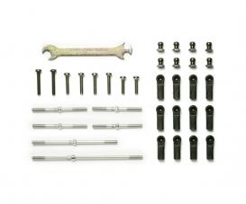 DT-02 Turnbuckle Suspen. Arm&Tie-Rod Set