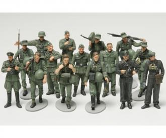 1:48 WWII Figure-Set Ger.Inf.Maneuv.(15), model kit