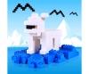 Blox 500 white 8 pin Bricks loose