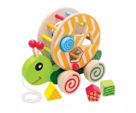 Color Pull-Along Animal Shape Sorter
