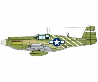 Italeri 1:72 US P-51A Mustang Model Kit