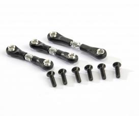 Alum. Steering Tie Rod Set, RC spare part