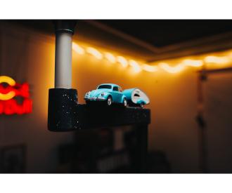 1:87 VW Beetle w. trailer 2.4G 100% RTR