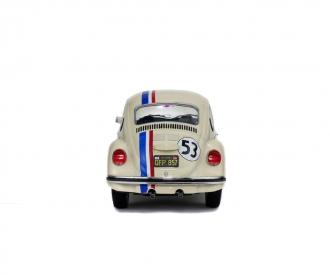 VW Beetle 1303 Racer #53, voiture miniature en métal moulé, 1:18