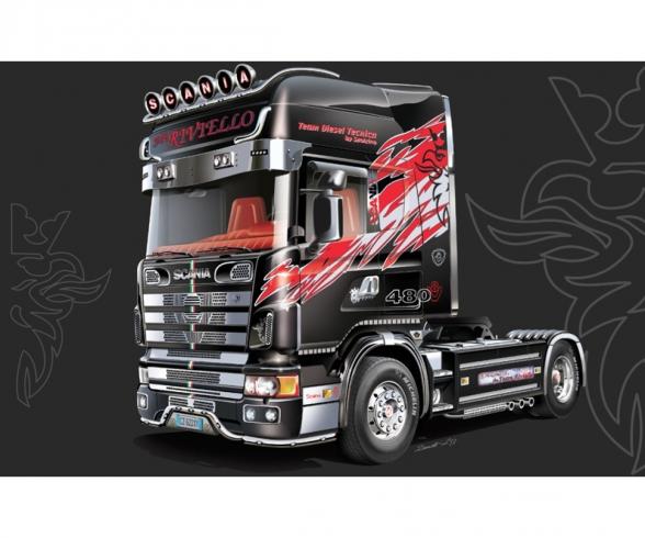 Italeri Scania 164L Topclass Model Kit 1:24