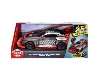 DICKIE - AUTO DE DRIFT AUDI S1 E-TRON QUATTRO TÉLÉ-COMMANDÉE - TÉLÉGUIDÉ / Sur la terre