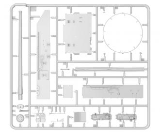 1:35 SLA APC T-54 m Lame de déneigement/intérieur