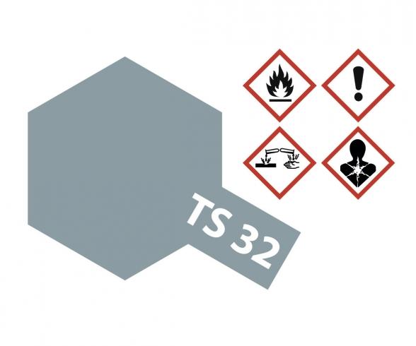 TS-32 Haze Grey Flat, spray paint, 100 ml