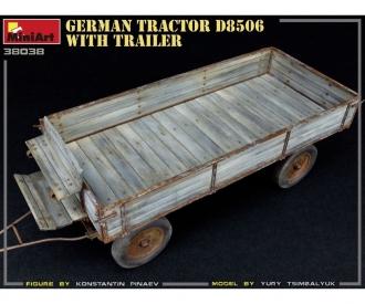 1:35 Ger. Tractor D8506 with Trailer (1)