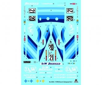 Ford Escort Zakspeed Gr.2 D&W 1:24 Model Kit