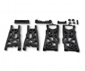 X10EB-2WD Querlenker + Halter-Set V/H