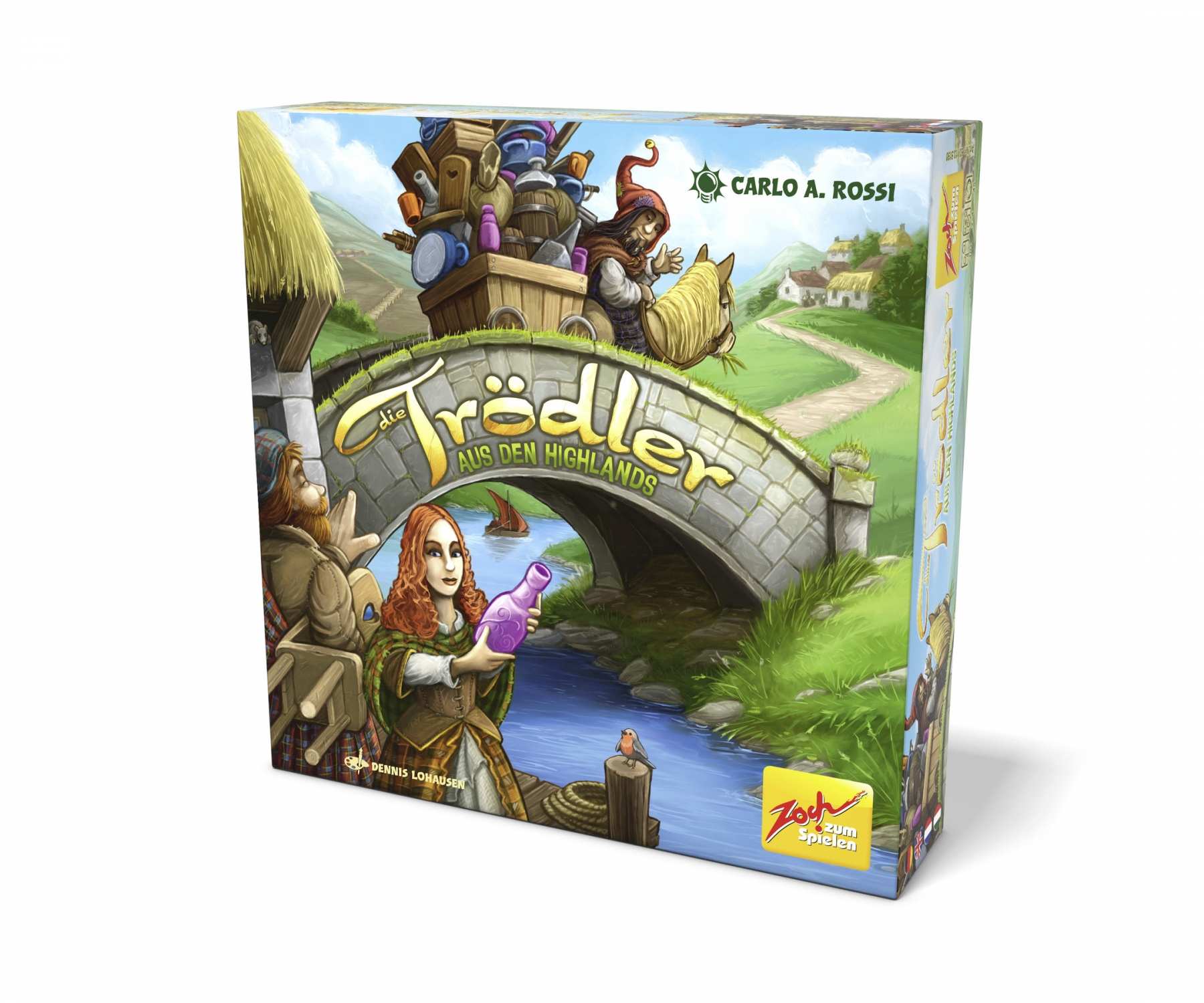 Zoch Brettspiel 'Außer Rand Und Band' – Roboter-Fließband-Spiel Für 2-4 Spieler Ab 7 Jahren