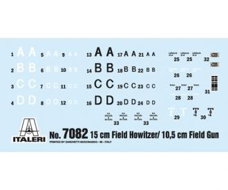 1:72 15cm FieldHowitzer/ 10,5cm FieldGun