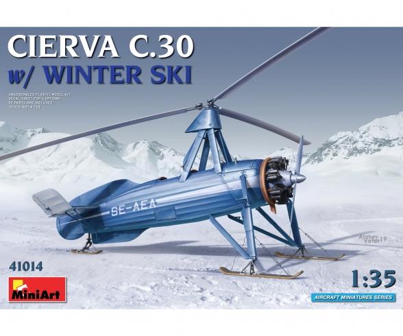 1:35 Cierva C.30 with Winter Ski