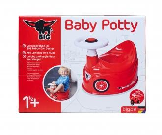 Pot Pour Enfant BIG BOBBY CAR Rouge Avec Volant Et Klaxon - Apprentissage Propreté Ludique