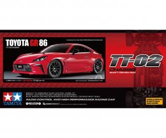 1:10 Toyota GR 86, RC assembly kit, TT-02