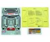 1:10 Ford Escort Custom, sticker set, masking decals