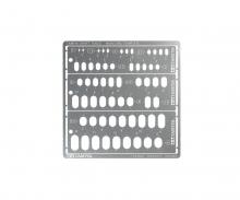 Modeling Template RR 1-6, hobby scribing guide