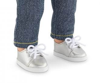 Corolle Silvered Sneakers