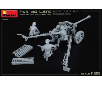 1:35 Ger. 7.5cm PaK 40 w.Crew (4) la.pr.