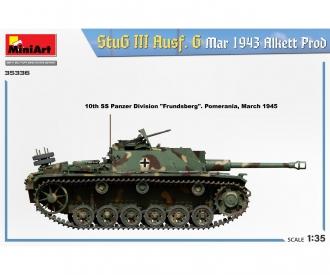 1:35 StuG III allemand, version G, mars 43 (A)