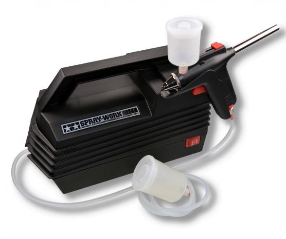 Basic Compressor w/Airbrush, spray system set
