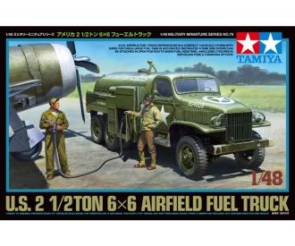 1:48 US Airfield Fuel Truck, plastic model kit