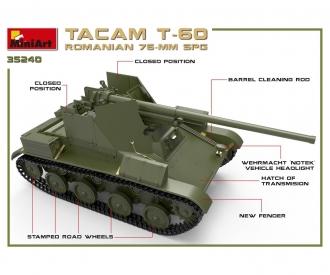 Intérieur 1:35 Rom. 76-mm SPG Tacam T-60