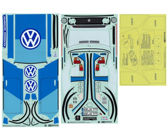 Volkswagen Golf II GTI 16V Rallye Sticker Bag