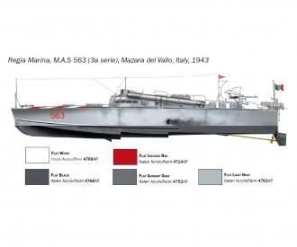 Italeri M.A.S. 568 4a Torpedoboot 1:35 Kit