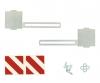 1:14 Aluminum Warning Sign, model accessory