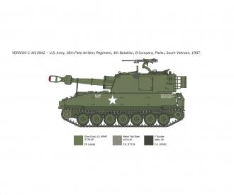 Italeri M-109/A2-A3G Howitzer Model Kit 1:35
