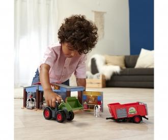 Fendt Farm Station, coffret de jeu avec tracteur, 30 cm