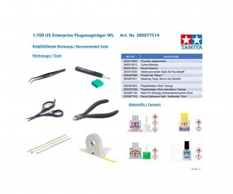 1:700 US Enterprise Flugzeugträger WL