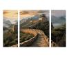 Great Wall of China Triptych - Painting by Numbers