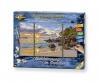 Evening Mood in Paradise Triptych - Painting by Numbers