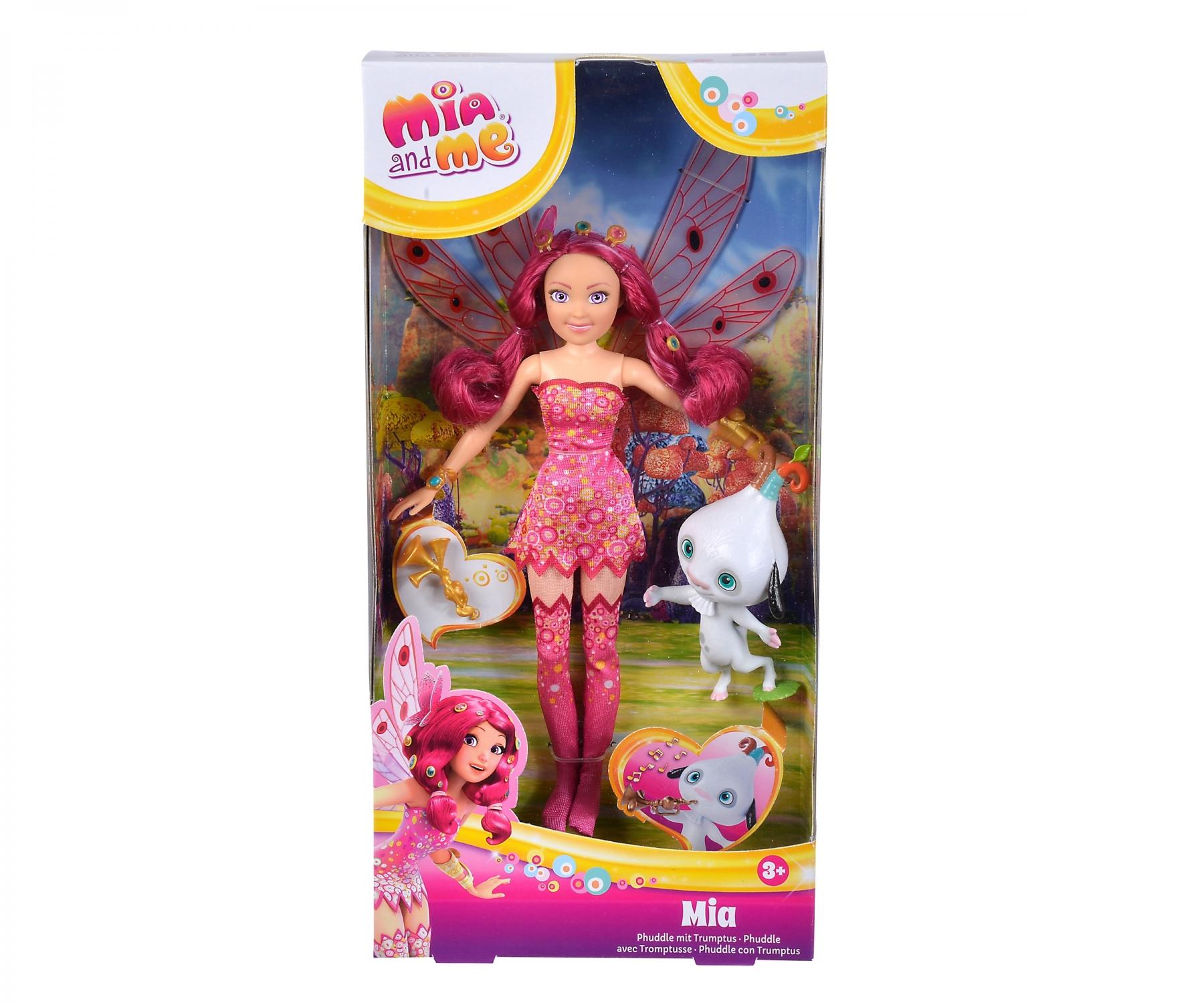 Puppe Mia – Weicher Körper, 25 Cm, Kuscheliges Spielzeug Für Kinder