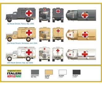 Sd.Kfz.305 Ambulance Model Kit 1:72 Scale
