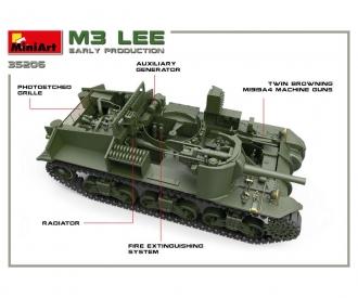 1:35 M3 Lee Frühe Produkt. m. Interieur
