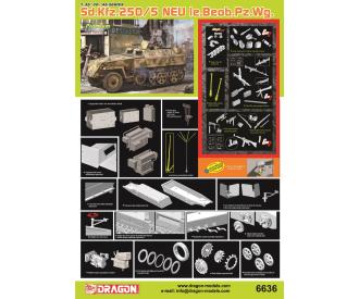 1:35 Sd.Kfz.250/5 NEU le.Beob.Wg.