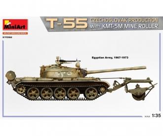 1:35 T-55 CZ Prod. M. KMT-5M Rouleau de mines