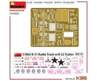 1:35 K-51 Radio Truck w/ Trailer