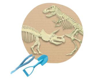 Scout Dissect-It Dinos, 3-sort.
