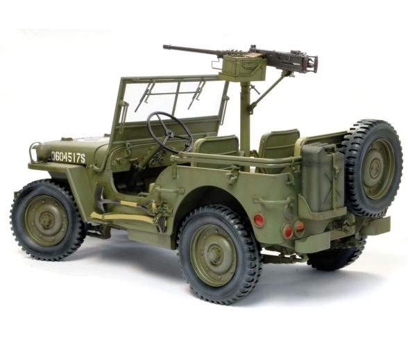 1:6 1/4Ton4x4Truck w/M2.50-calMachineGun