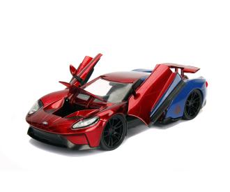 Marvel Spiderman 2017 Ford GT 1:24