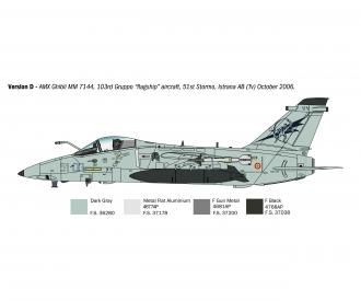 AMX Ghibli Aircraft Model Kit 1:72 Scale