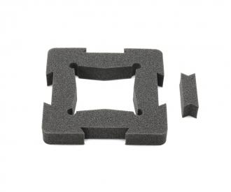 40ml Square Bottle Holder, model accessory, 80x80mm